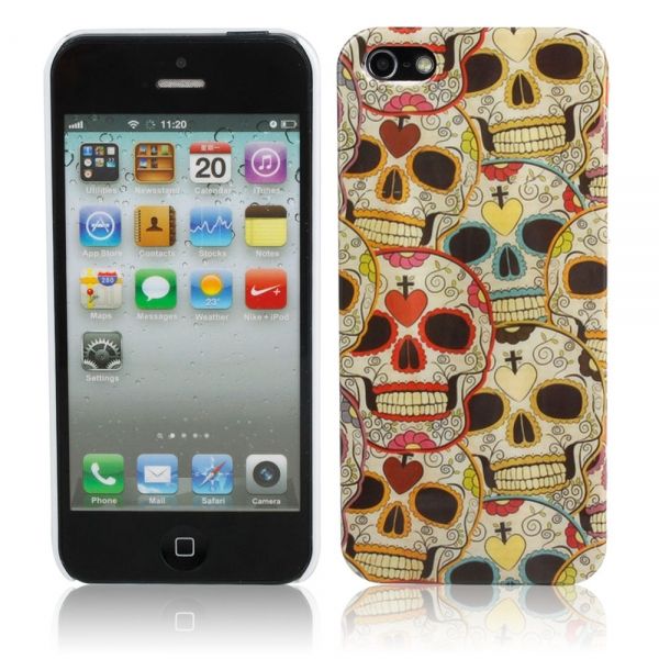 Case Skull Colorido